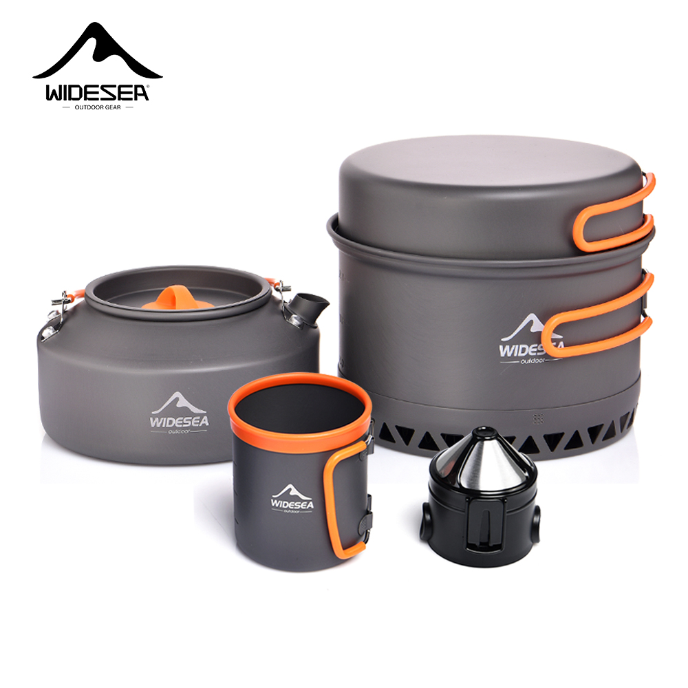 Coffee Equipment For Camping - Zestaw naczyń kempingowych, sprzęt kuchenny do