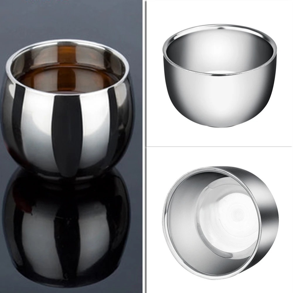 Espresso Shot Glass - Wysokiej jakości kubek ze stali nierdzewnej