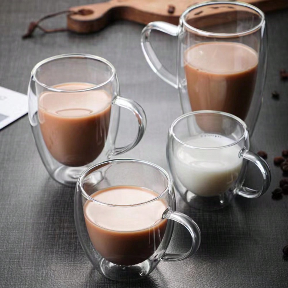 1 szt. Dwuścienny kubki szklan – Espresso Shot Glass recenzja i cena