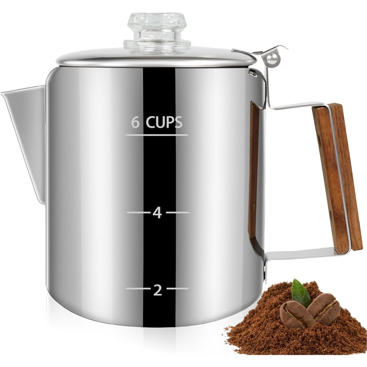 Perkolator na 6 filiżanek, dzb – Coffee Equipment For Camping recenzja i cena
